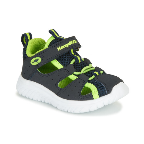 Topánky Chlapec Športové sandále Kangaroos KI-ROCK LITE EV Modrá / Žltá