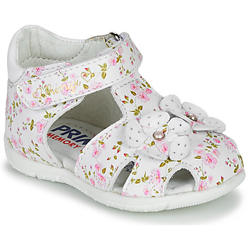 Topánky Dievča Sandále Primigi 5401300 Biela / Ružová