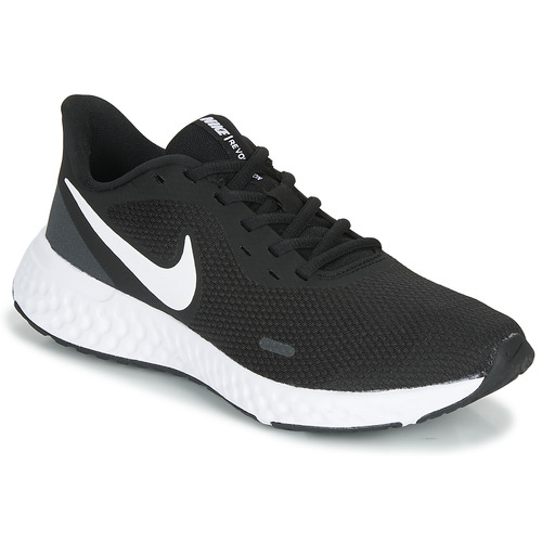 Topánky Žena Univerzálna športová obuv Nike REVOLUTION 5 Čierna / Biela