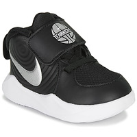 Topánky Chlapec Basketbalová obuv Nike TEAM HUSTLE D 9 TD Čierna / Strieborná