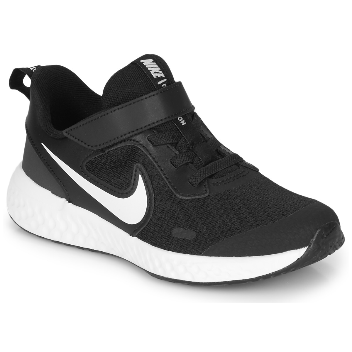 Topánky Deti Nízke tenisky Nike REVOLUTION 5 PS Čierna / Biela