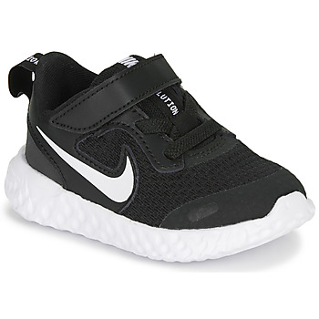 Topánky Deti Nízke tenisky Nike REVOLUTION 5 TD Čierna / Biela