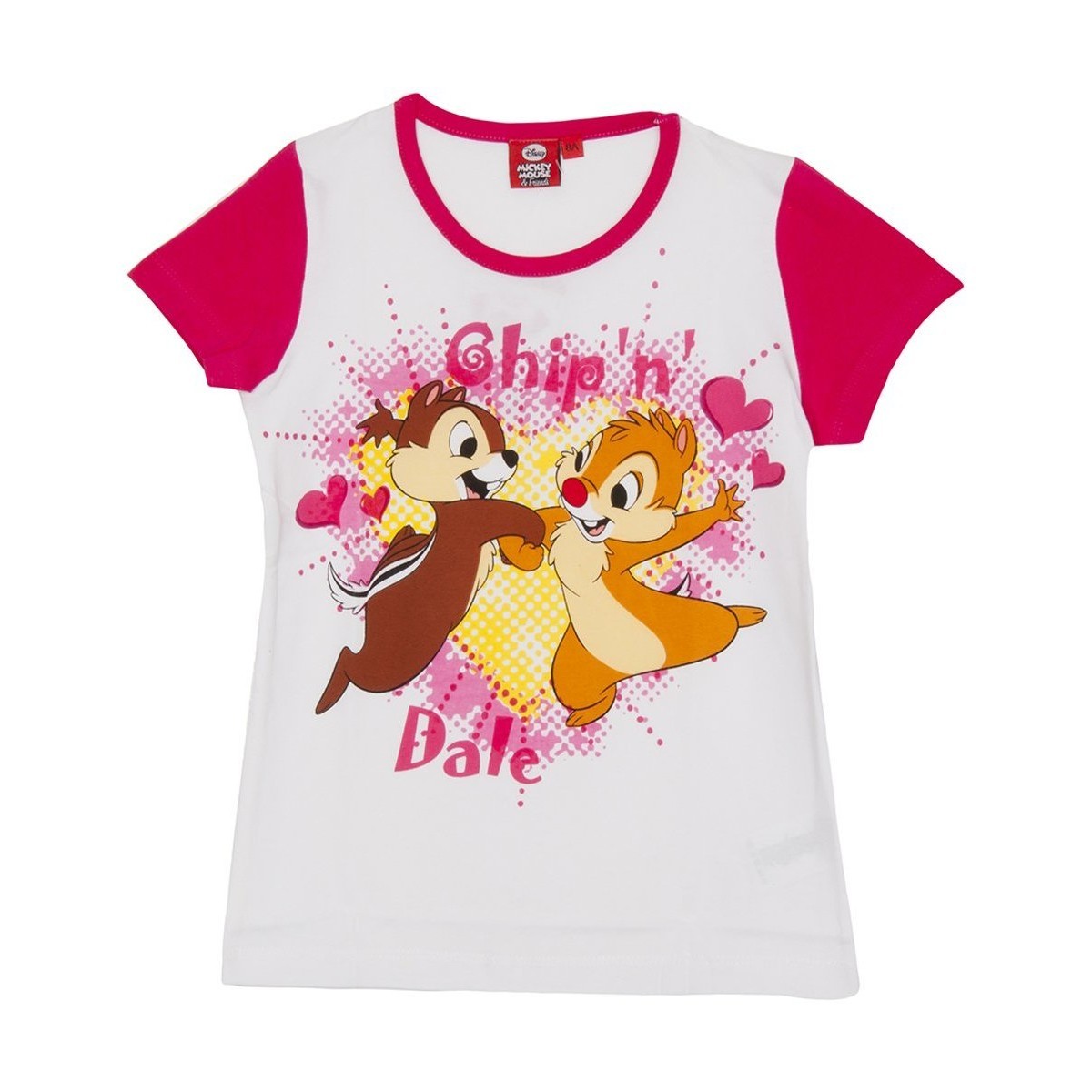 Oblečenie Dievča Tričká s krátkym rukávom Disney WD26120-FUCSIA Ružová