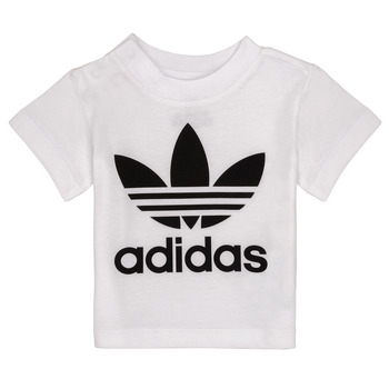 Oblečenie Deti Tričká s krátkym rukávom adidas Originals MAELYS Biela