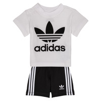 Oblečenie Deti Komplety a súpravy adidas Originals CAROLINE Biela / Čierna