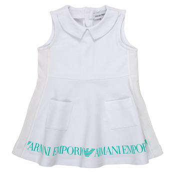 Oblečenie Dievča Krátke šaty Emporio Armani Apollinaire Biela