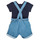 Oblečenie Chlapec Komplety a súpravy Carrément Beau OTIS Modrá