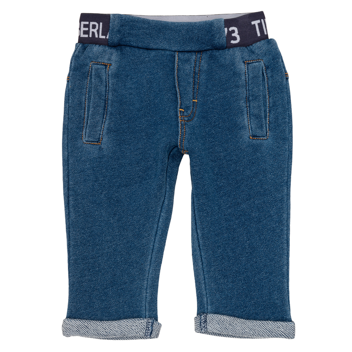 Oblečenie Chlapec Nohavice päťvreckové Timberland VALENTIN Modrá