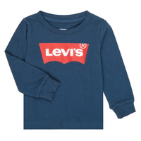 Oblečenie Deti Tričká s dlhým rukávom Levi's BATWING TEE LS Námornícka modrá