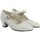 Topánky Dievča Univerzálna športová obuv Bienve flamenco dievčenský remienok na topánky-biely Biela