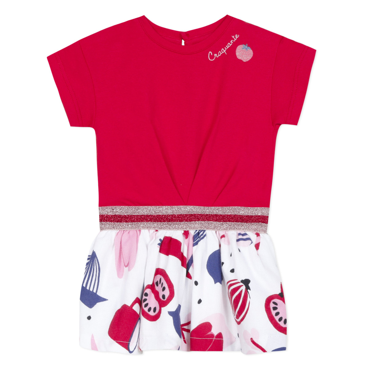 Oblečenie Dievča Krátke šaty Catimini DAMIANO Červená