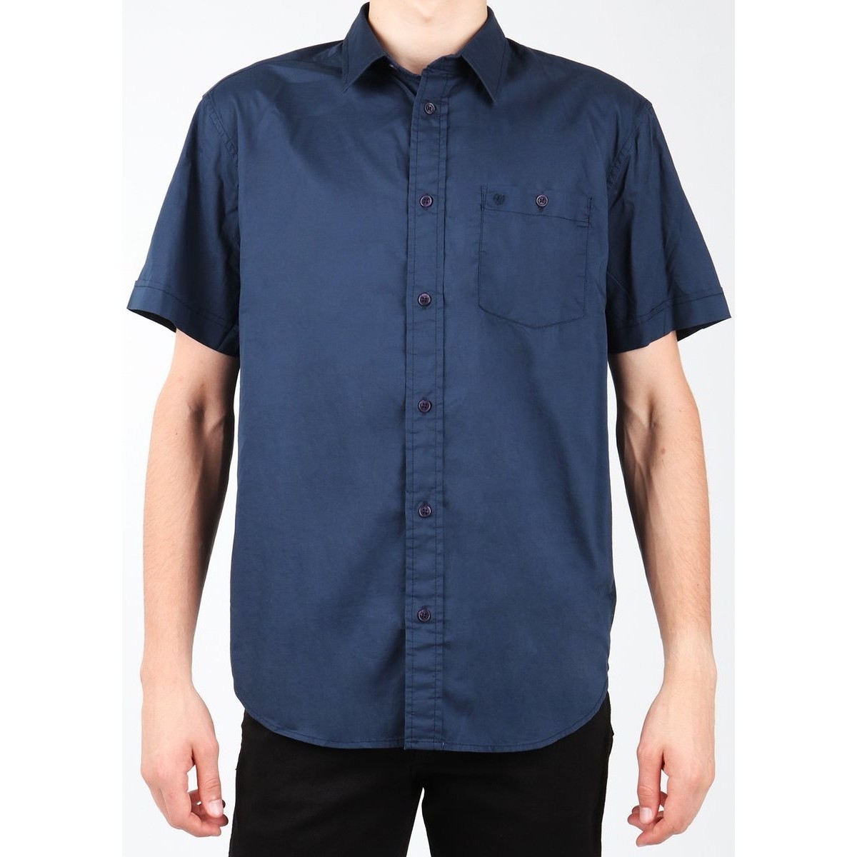 Oblečenie Muž Košele s krátkym rukávom Wrangler S/S 1PT Shirt W58916S35 Modrá