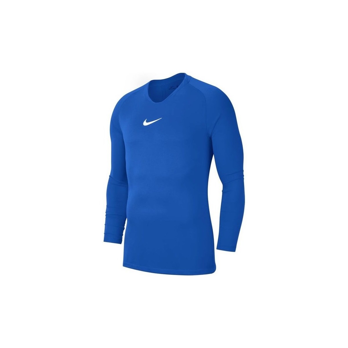 Oblečenie Chlapec Tričká s krátkym rukávom Nike JR Dry Park First Layer Modrá