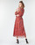 Oblečenie Žena Dlhé šaty Vero Moda VMGLAMMY Červená