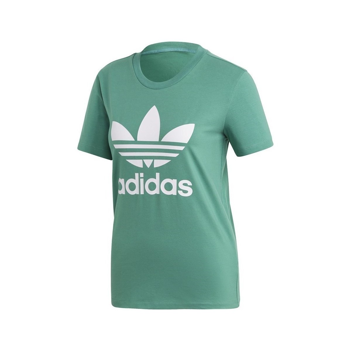 Oblečenie Žena Tričká s krátkym rukávom adidas Originals Trefoil Tee Zelená