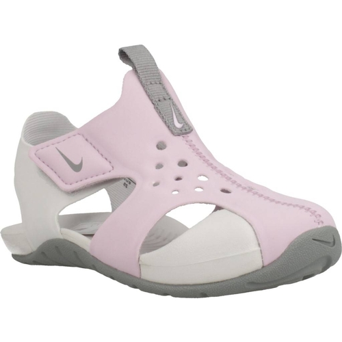 Topánky Dievča Žabky Nike SUNRAY PROTECT 2 Ružová