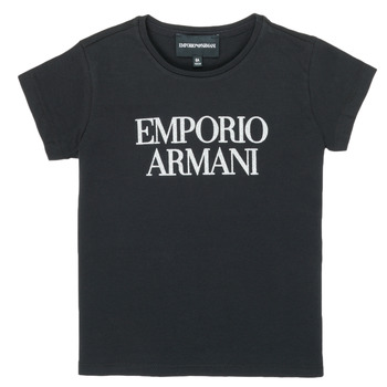 Oblečenie Dievča Tričká s krátkym rukávom Emporio Armani 8N3T03-3J08Z-0999 Čierna