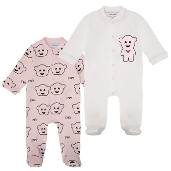 Oblečenie Dievča Pyžamá a nočné košele Emporio Armani 6HHV06-4J3IZ-F308 Ružová