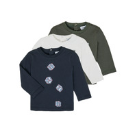 Oblečenie Chlapec Tričká s dlhým rukávom Emporio Armani 6HHD21-4J09Z-0564 Viacfarebná