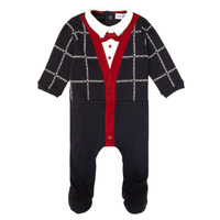Oblečenie Chlapec Pyžamá a nočné košele Emporio Armani 6HHD12-4J3WZ-F912 Námornícka modrá
