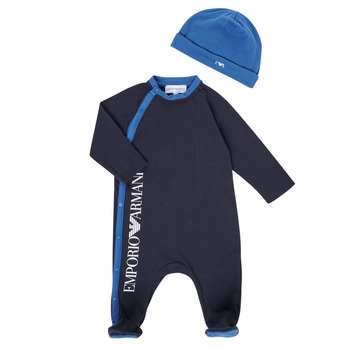 Oblečenie Chlapec Pyžamá a nočné košele Emporio Armani 6HHV12-4J3CZ-0922 Námornícka modrá