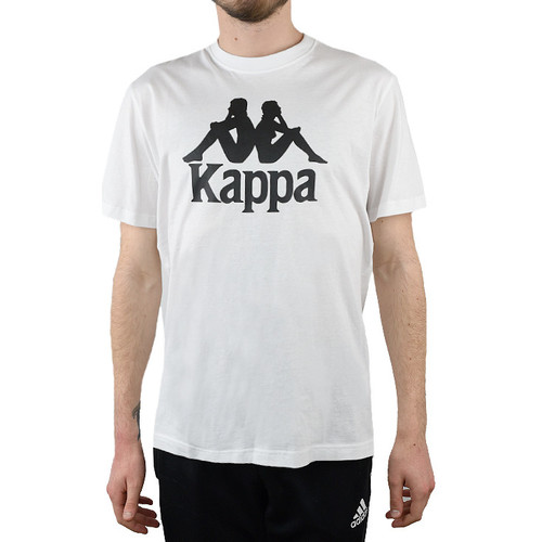 Oblečenie Muž Tričká s krátkym rukávom Kappa Caspar T-Shirt Biela