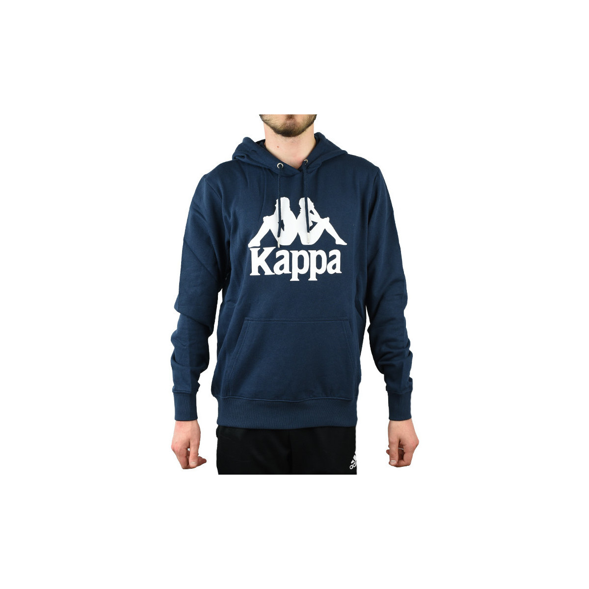 Oblečenie Muž Vrchné bundy Kappa Taino Hooded Modrá