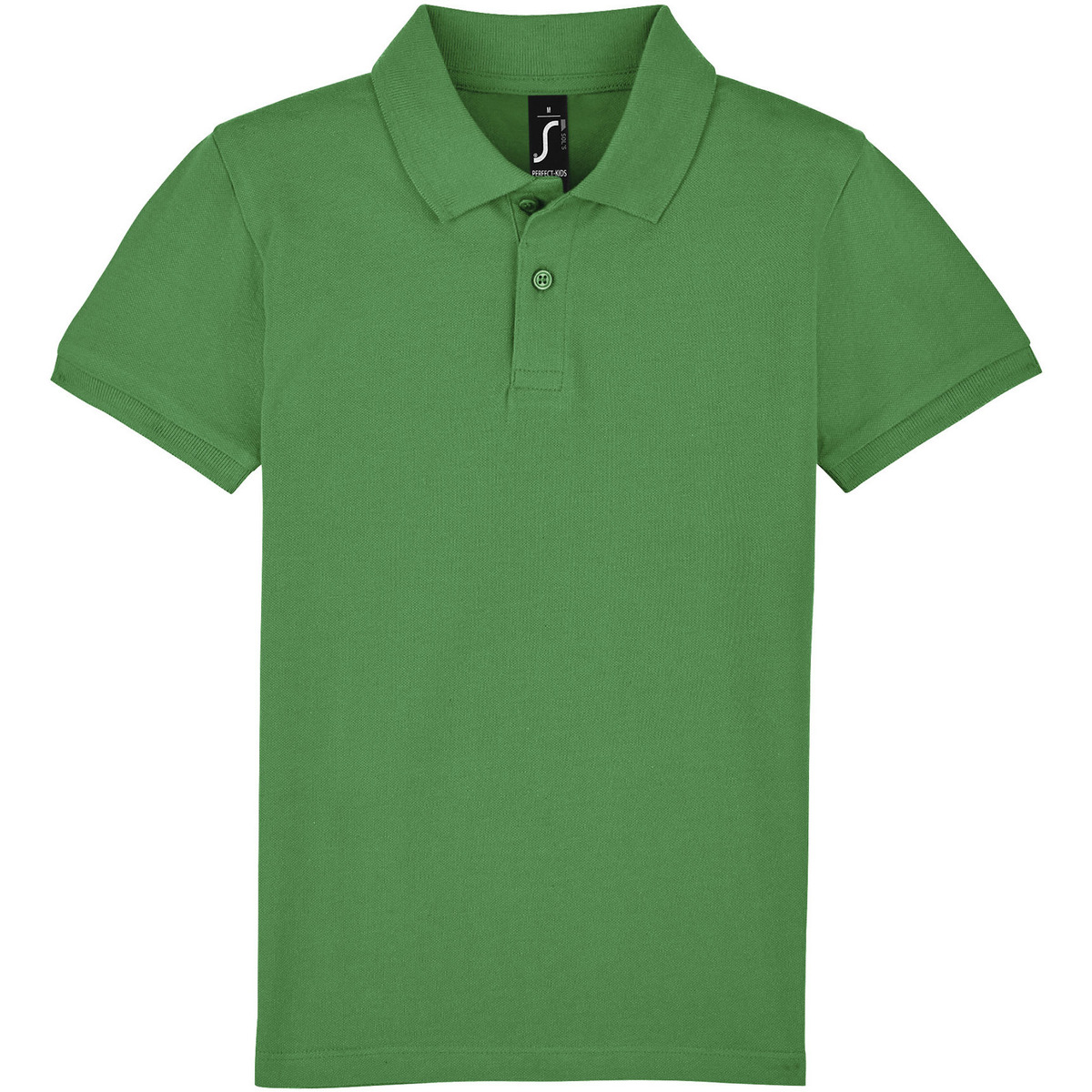 Oblečenie Deti Polokošele s krátkym rukávom Sols PERFECT KIDS COLORS Zelená