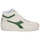 Topánky Členkové tenisky Diadora GAME L HIGH WAXED Biela / Zelená