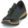 Topánky Žena Derbie Rieker N3268-01 Modrá / Čierna