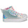 Topánky Dievča Členkové tenisky Skechers TWI-LITES 2.0 Strieborná / Ružová / Led