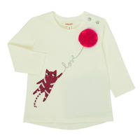 Oblečenie Dievča Tričká s dlhým rukávom Catimini CR10063-11 Ružová