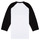 Oblečenie Deti Tričká s dlhým rukávom Vans VANS CLASSIC RAGLAN Čierna / Biela