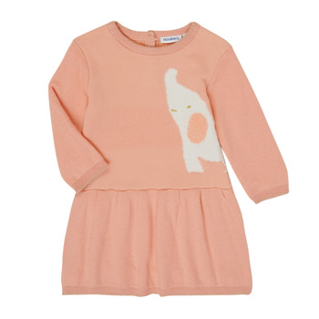 Oblečenie Dievča Krátke šaty Noukie's Z050082 Ružová