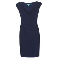 Oblečenie Žena Krátke šaty Lauren Ralph Lauren BRANDIE Námornícka modrá
