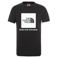 Oblečenie Deti Tričká s krátkym rukávom The North Face BOX TEE SUMMIT Čierna