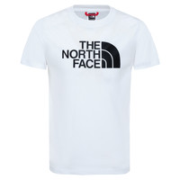 Oblečenie Chlapec Tričká s krátkym rukávom The North Face EASY TEE Biela