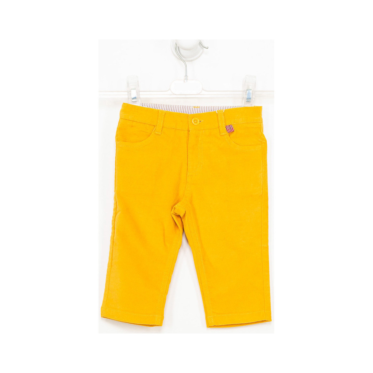 Oblečenie Deti Nohavice Tutto Piccolo 3131MOSW17-Y01 Žltá