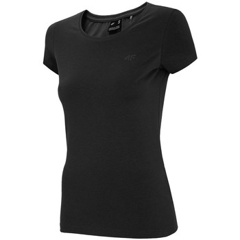 Oblečenie Žena Tričká s krátkym rukávom 4F TSD001 Čierna