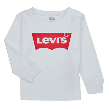 Oblečenie Chlapec Tričká s dlhým rukávom Levi's BATWING TEE LS Biela