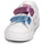 Topánky Dievča Nízke tenisky Converse STAR PLAYER 2V GLITTER TEXTILE OX Biela / Modrá / Ružová
