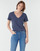 Oblečenie Žena Tričká s krátkym rukávom Tommy Jeans TJW SLIM JERSEY V NECK Námornícka modrá