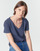 Oblečenie Žena Tričká s krátkym rukávom Tommy Jeans TJW SLIM JERSEY V NECK Námornícka modrá
