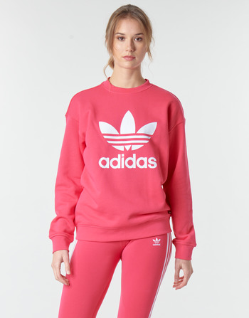 Oblečenie Žena Mikiny adidas Originals TRF CREW SWEAT Ružová