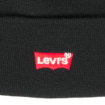 Levi's RED BATWING EMBROIDERED SLOUCHY BEANIE Čierna