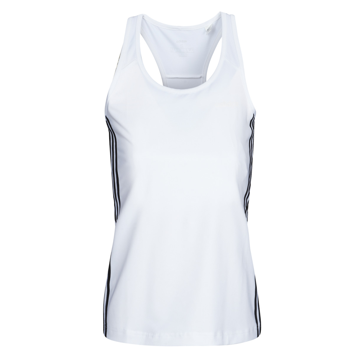Oblečenie Žena Tielka a tričká bez rukávov adidas Performance W D2M 3S TANK Biela