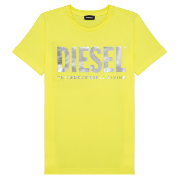 Oblečenie Dievča Tričká s krátkym rukávom Diesel TSILYWX Žltá