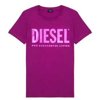 Oblečenie Dievča Tričká s krátkym rukávom Diesel TSILYWX Ružová