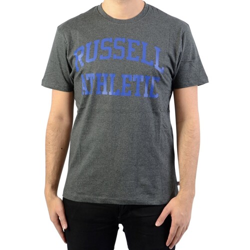 Oblečenie Muž Tričká s krátkym rukávom Russell Athletic 131036 Šedá