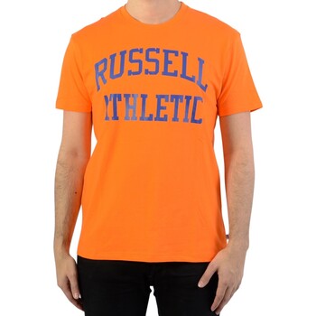 Oblečenie Muž Tričká s krátkym rukávom Russell Athletic 131037 Oranžová